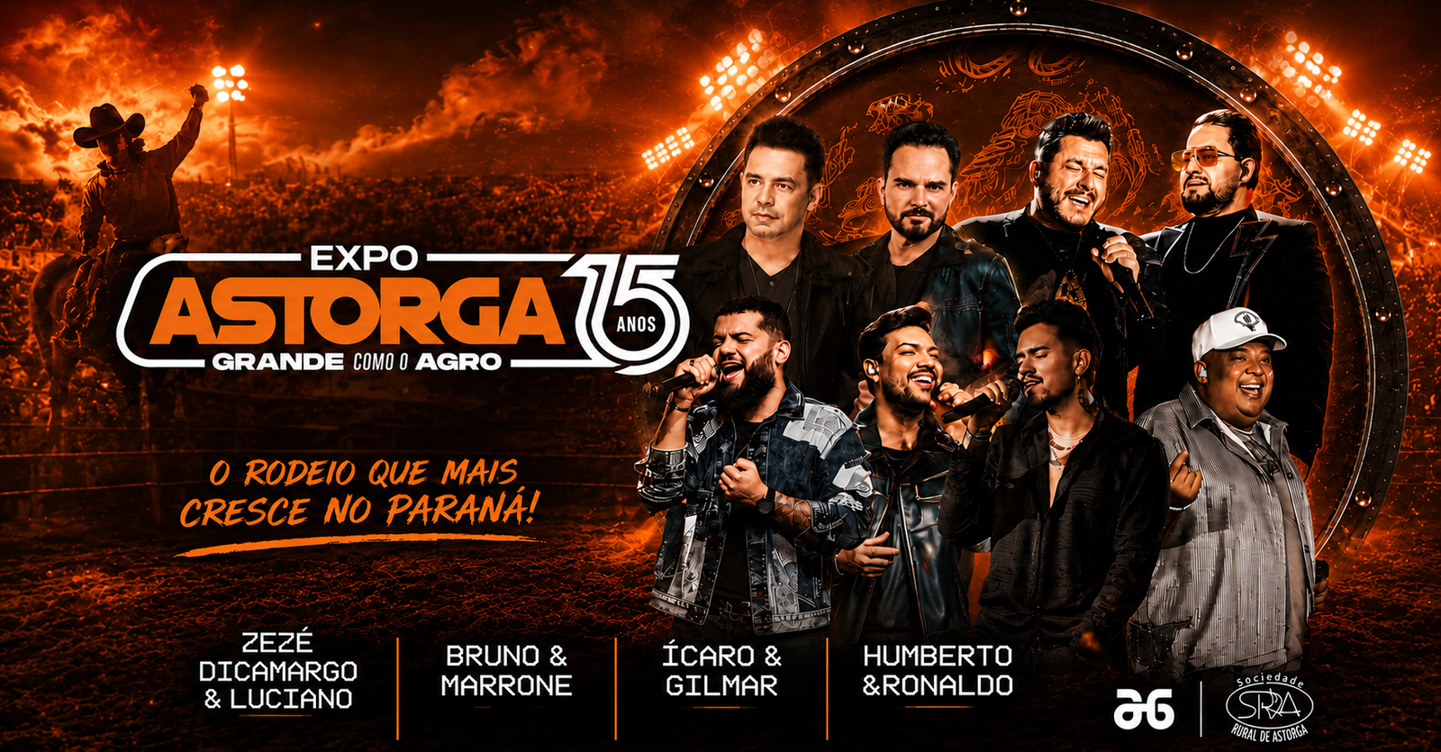 ExpoAstorga 15 anos - O rodeio que mais cresce no Paraná